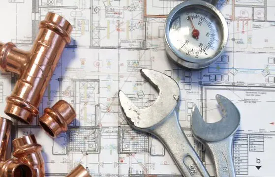 Zeichnung und Material Kupferfittings